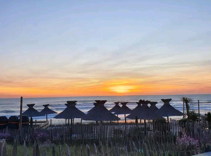 L'Ocean&Dunes Vue A 180° En Bord De Plage لاكانو المظهر الخارجي الصورة